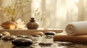 can you generate image for my website and my service is spa and massage please generate for about us secti